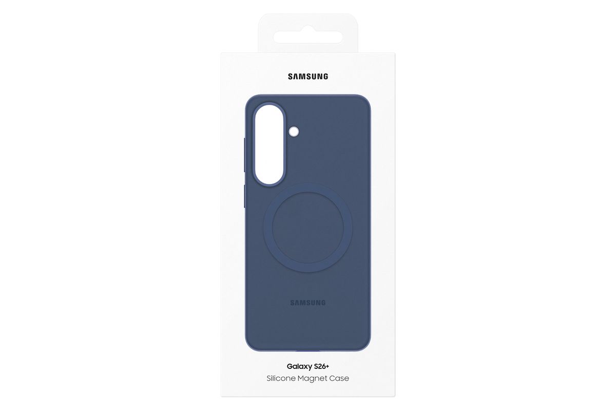 Samsung S26+ Silicone Magnet Blueviolet