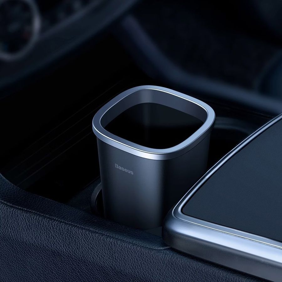 Baseus Car Trash Can Black
