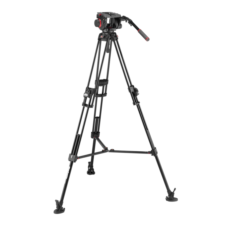 Manfrotto 509 Head w/645 Fast Twin Alu