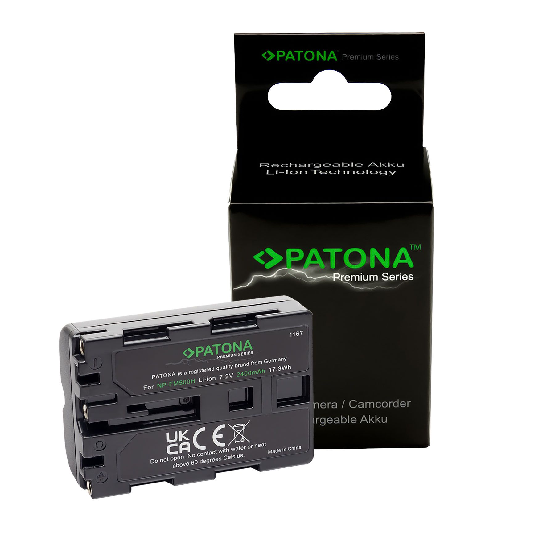 Patona Batterie Premium Sony NP-FM500H
