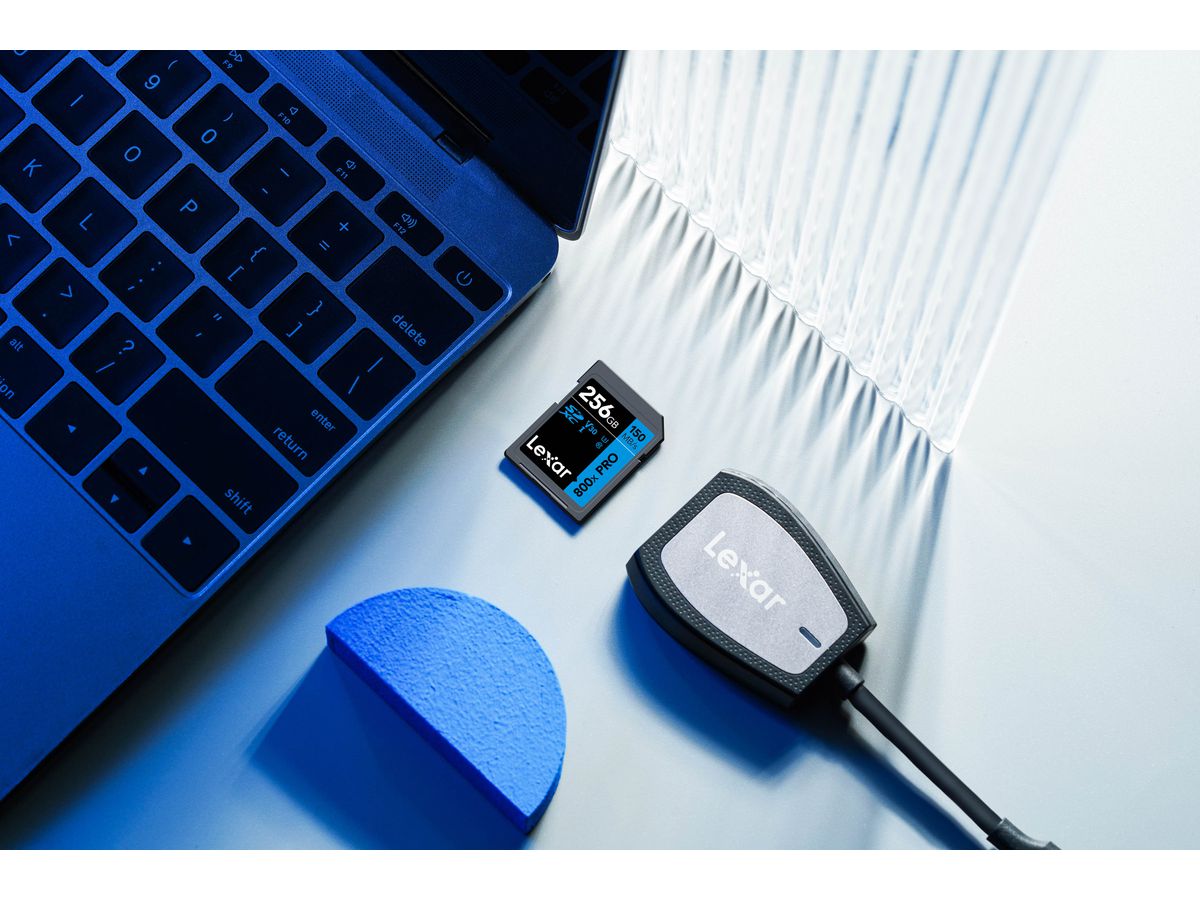 Lexar 800x UHS-I SDXC 256GB Blue