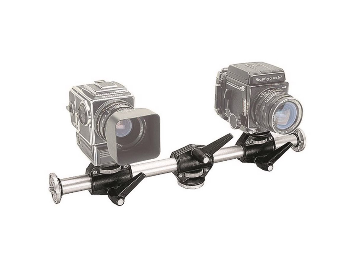 Manfrotto Cross Arm w/2x End+2x Head Sil