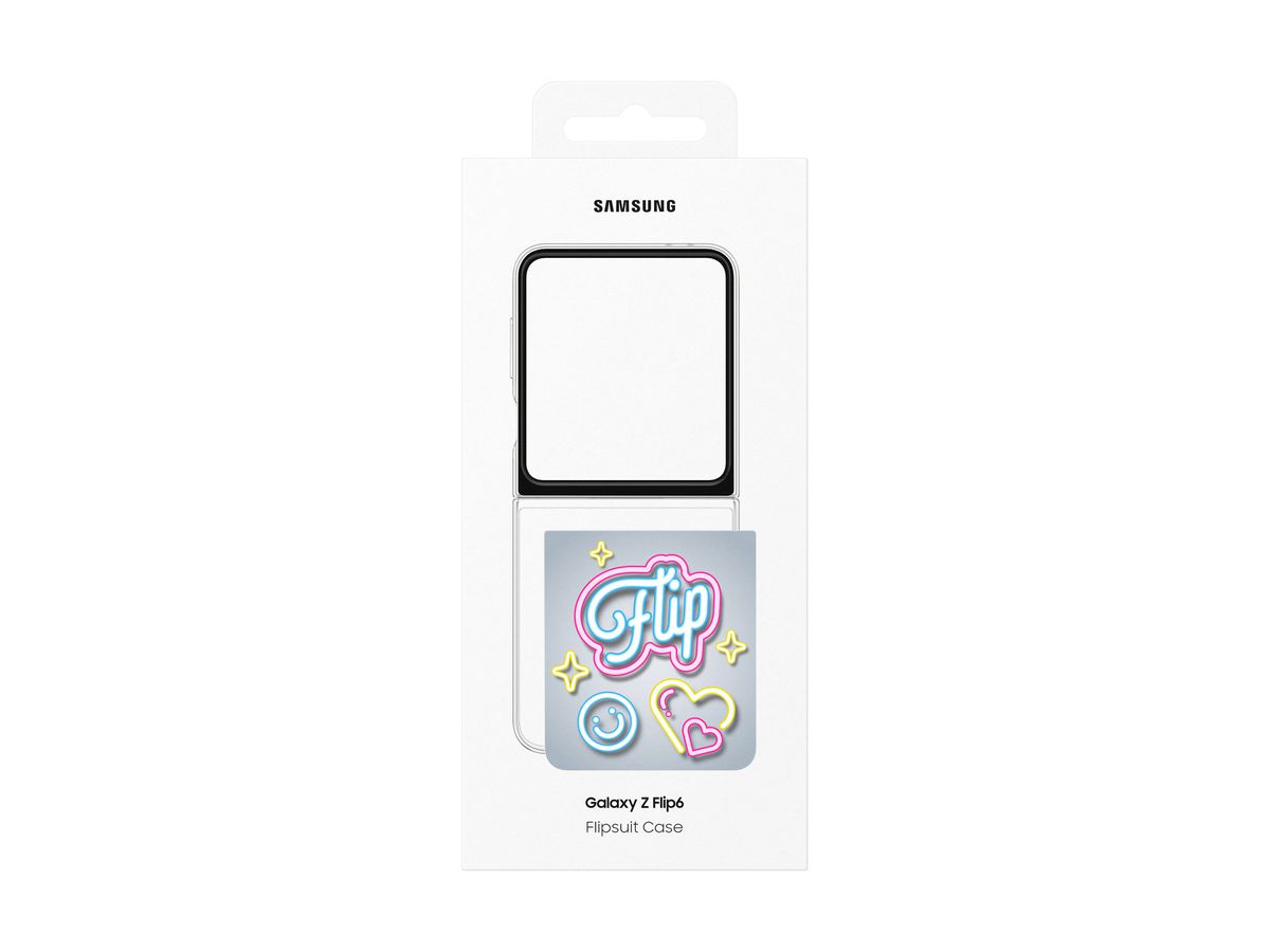 Samsung Flip 6 Flipsuit Case Transparent