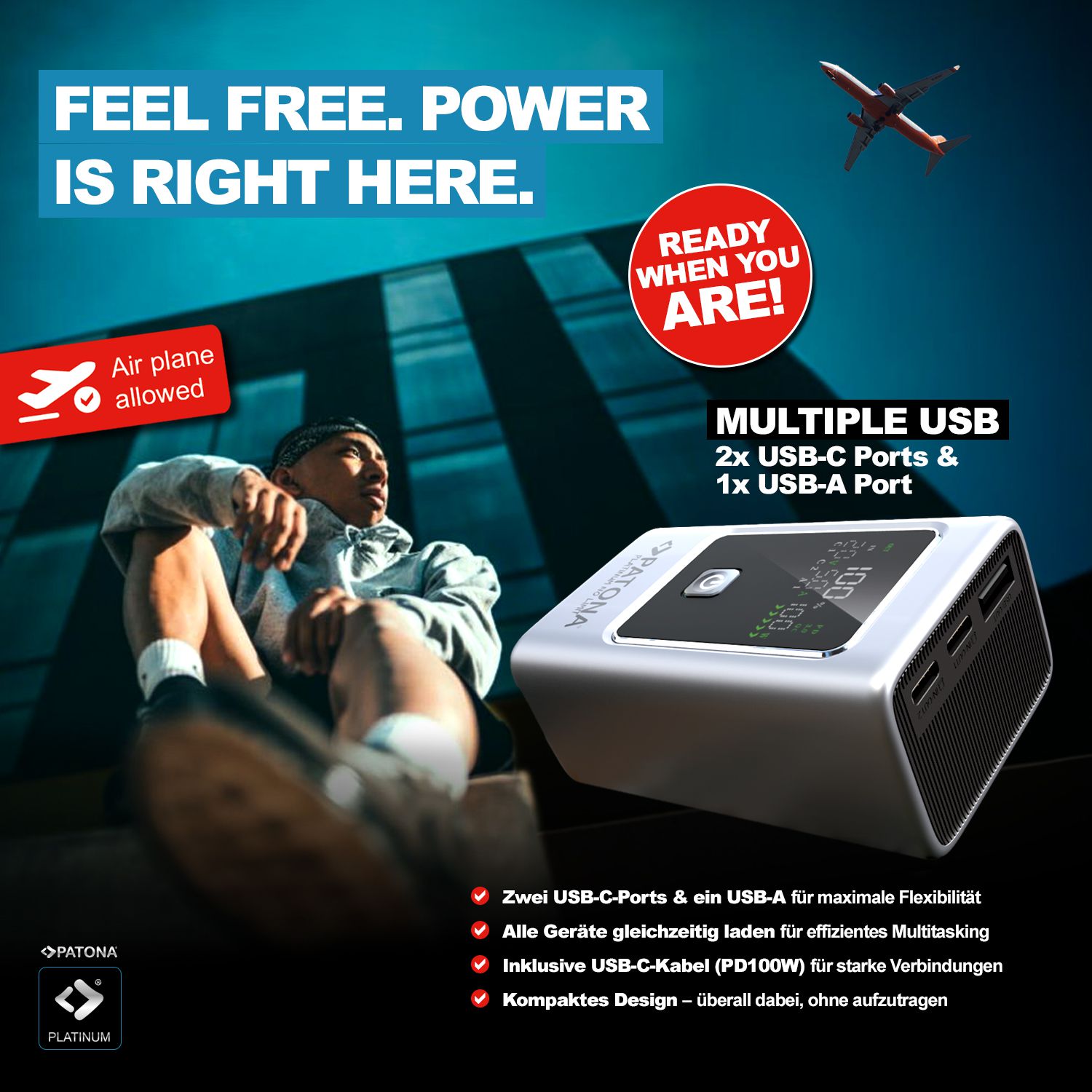 Patona Powerbank PD35W 10000mAh