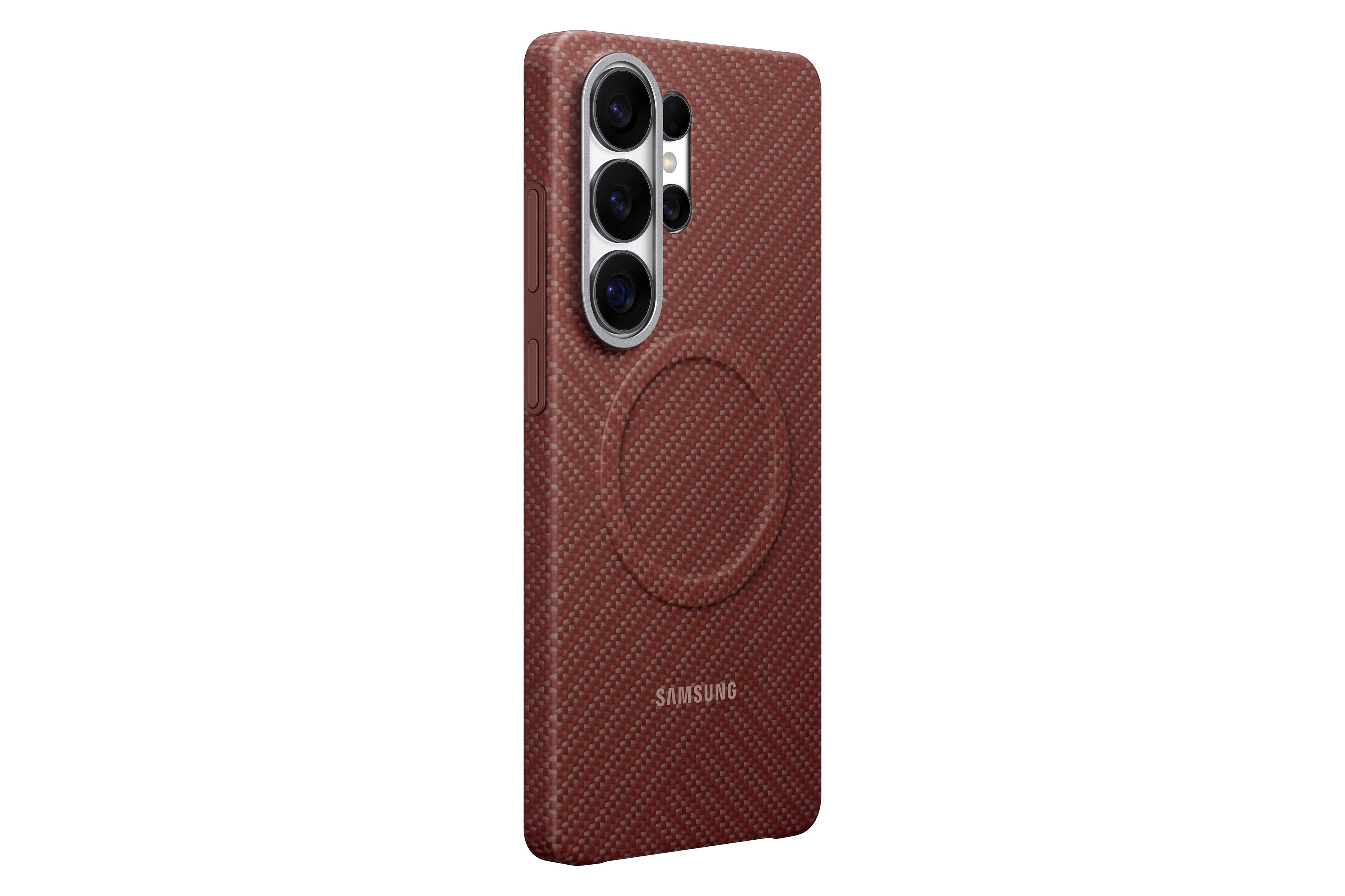 Samsung S26 Ultra Carbon Magnet Coralred