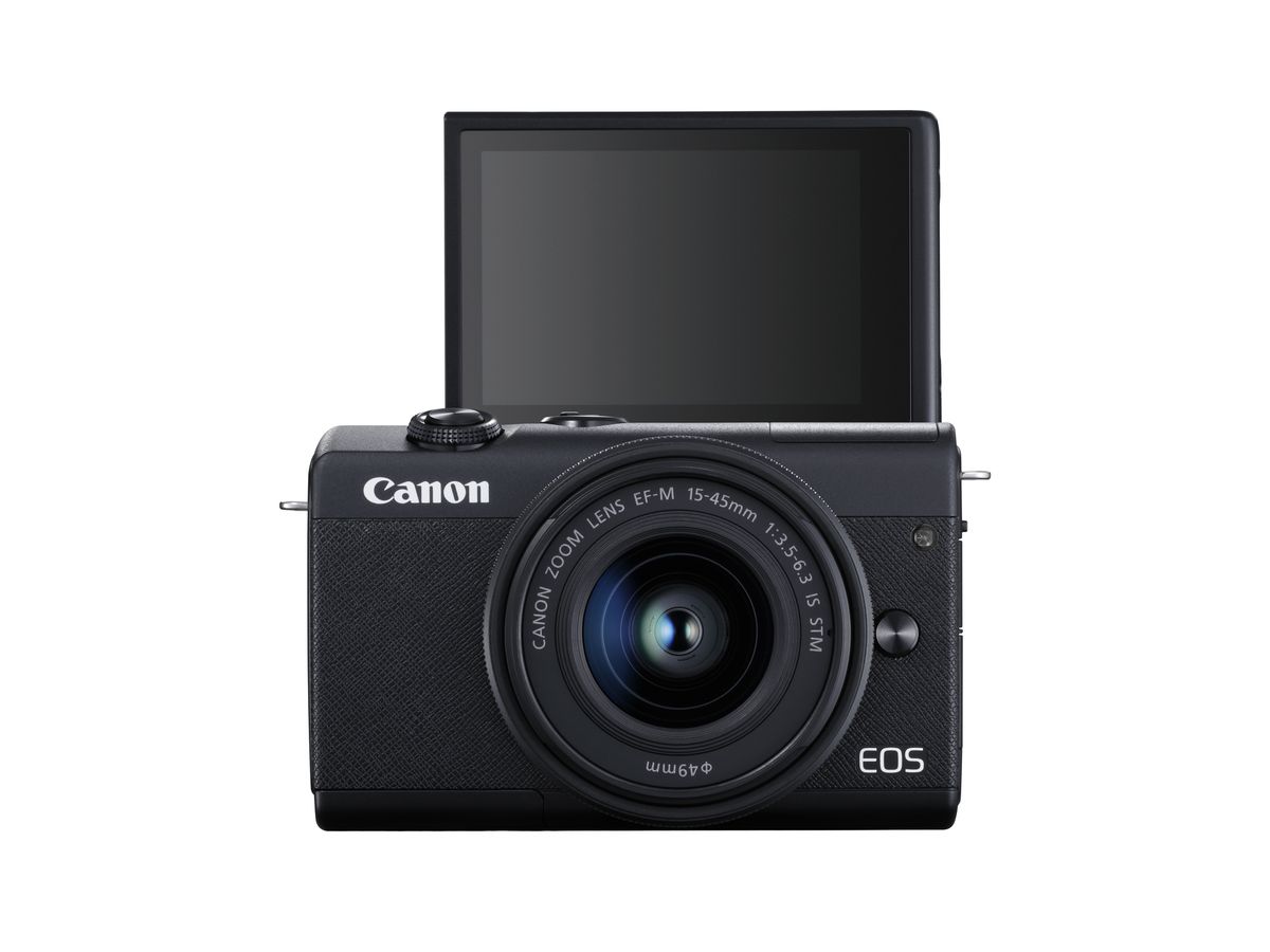 Canon EOS M200 + 15-45mm Schwarz