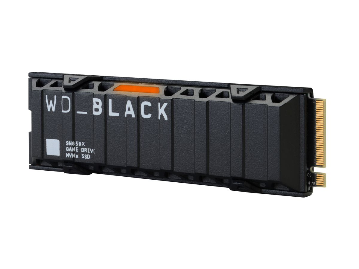 WD BLACK SN850X 2TB Heatsink