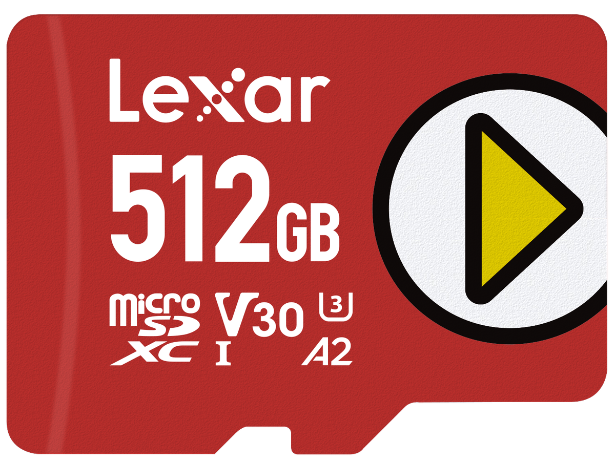 Lexar micro SDXC PLAY 205MB/s 512GB