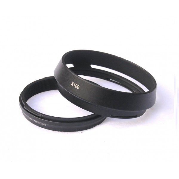 Fujifilm Lens Hood+Adap Ring LH-X100 Bl.