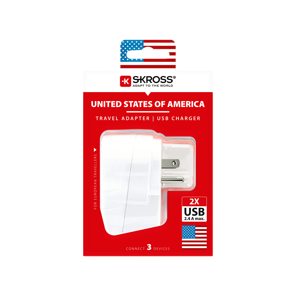 Skross Europe to USA USB