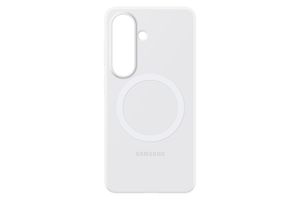 Samsung S26 Silicone Magnet Case White