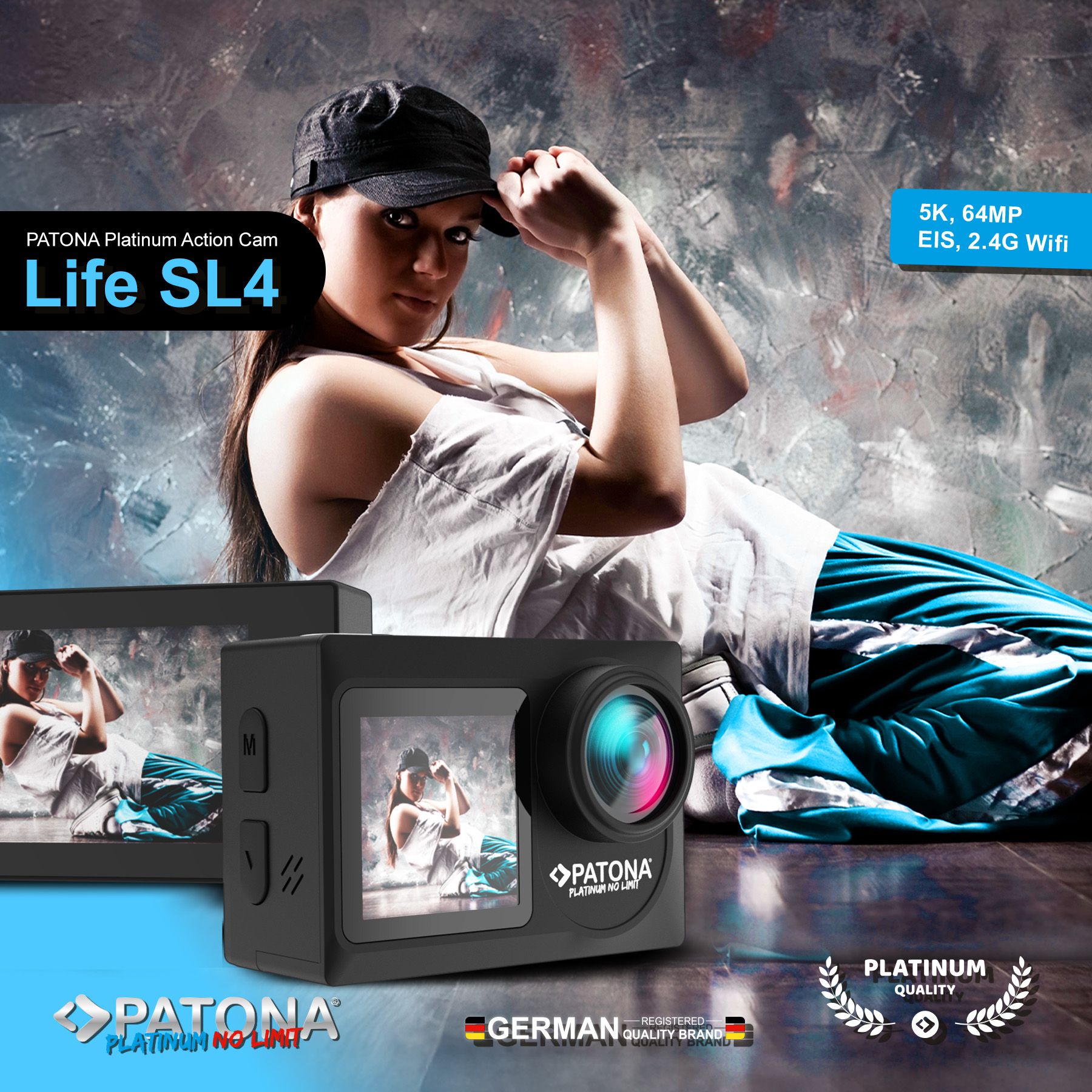Patona Platinum Action Cam Life SL4 5K