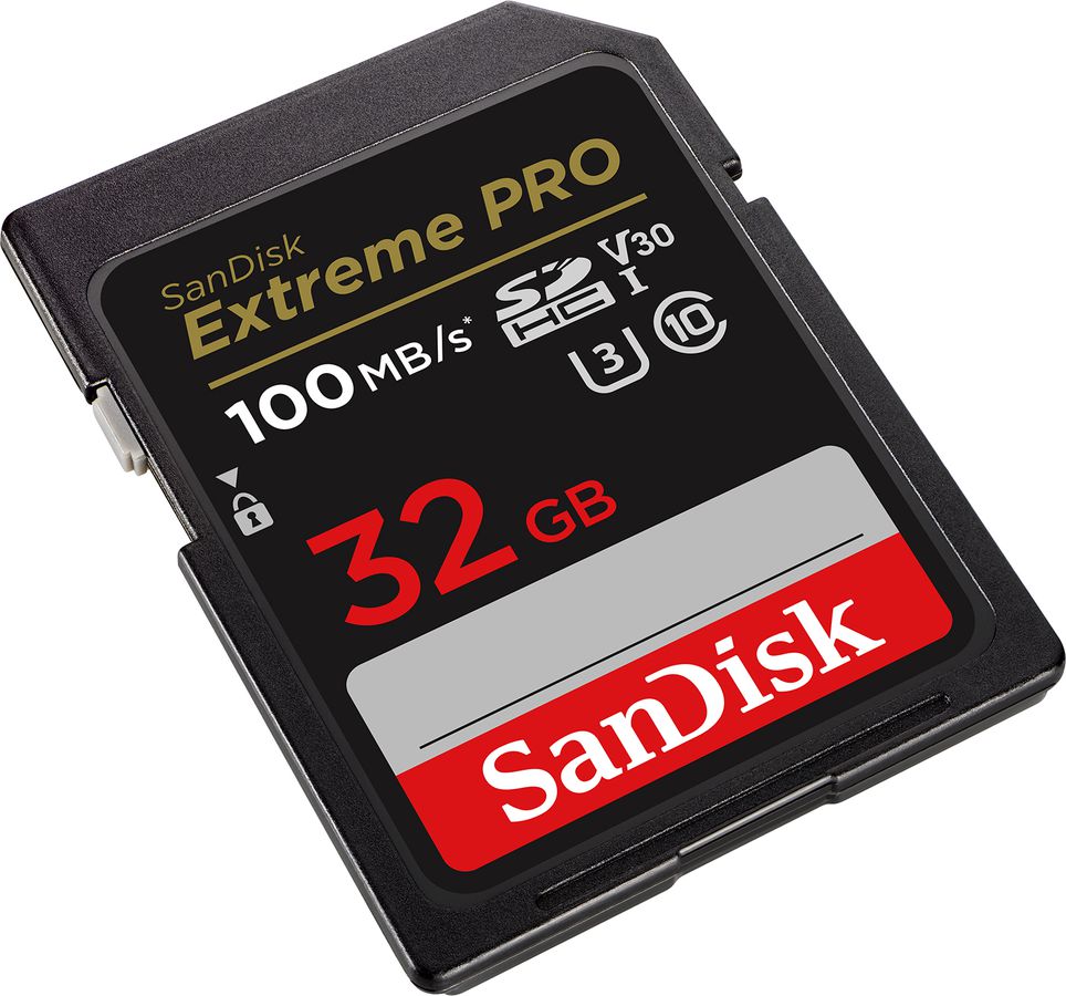 SanDisk Extreme Pro 100MB/s SDHC 32GB