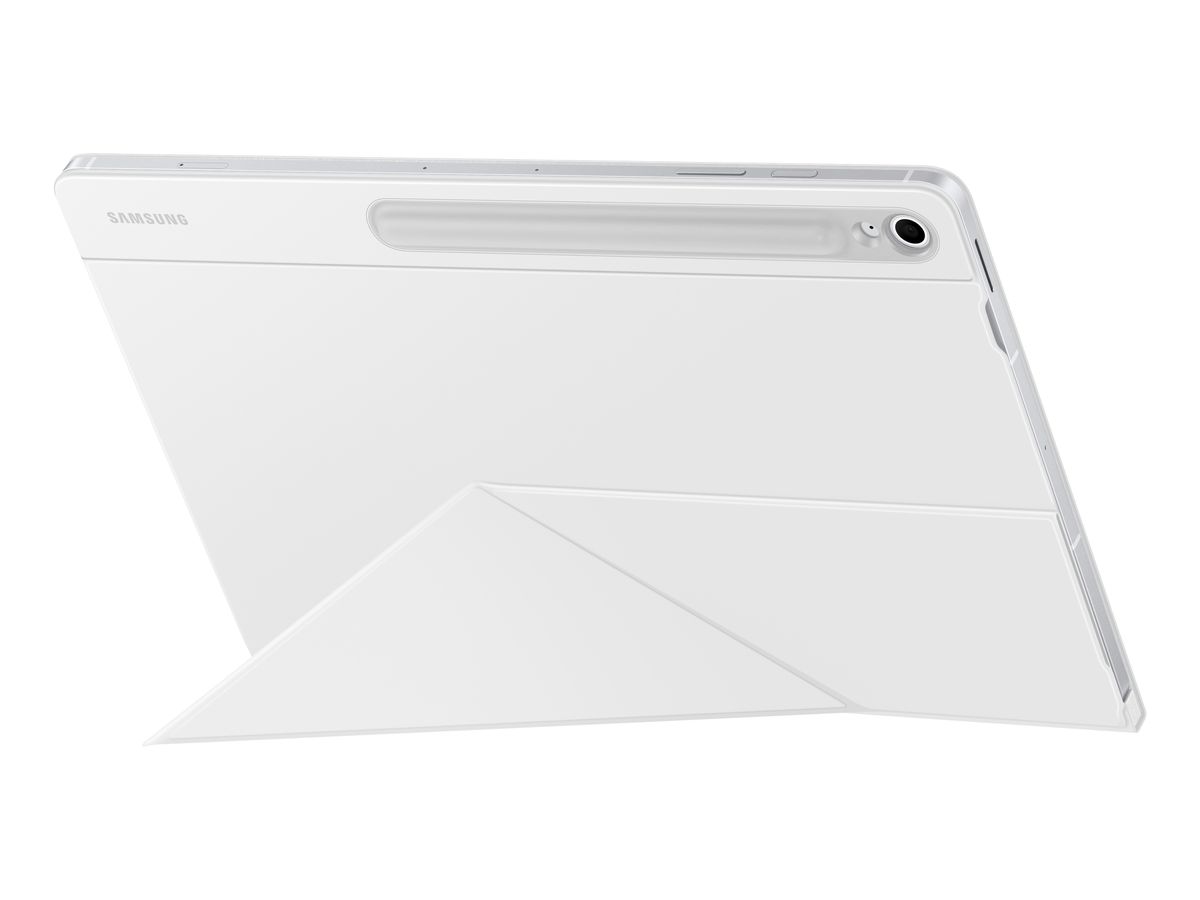 Samsung Tab S10FE+ Book Cover White