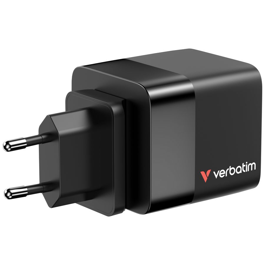 Verbatim GaN 2 Port Charger 65W