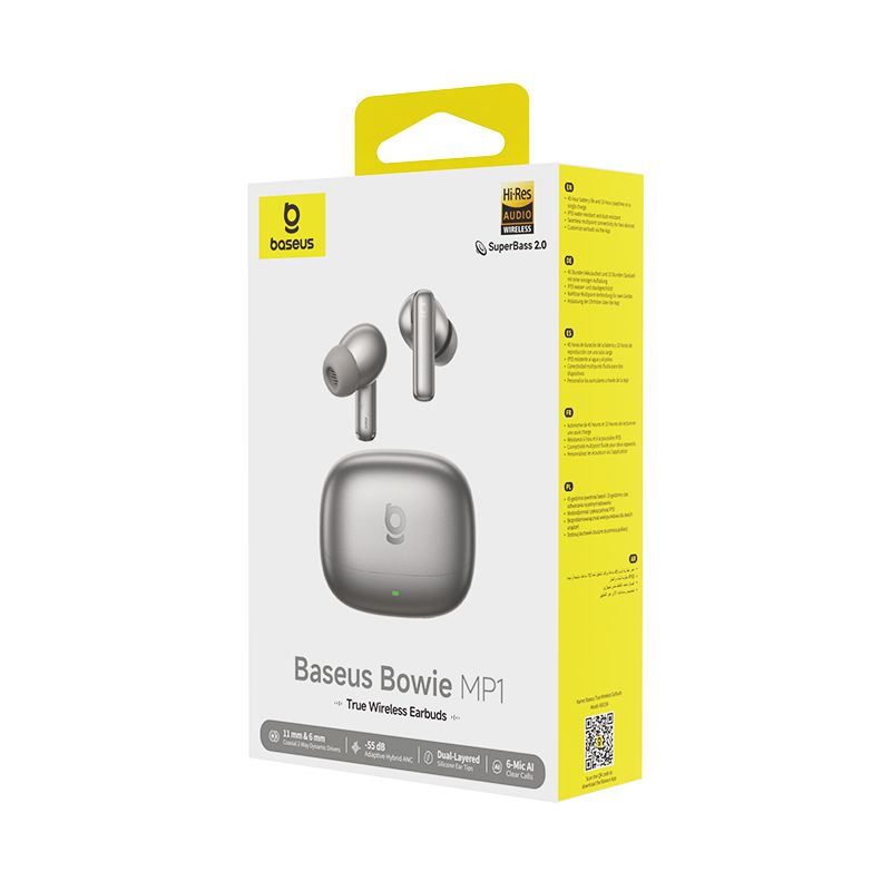 Baseus Bowie MP1 TWS Earbuds Titanium