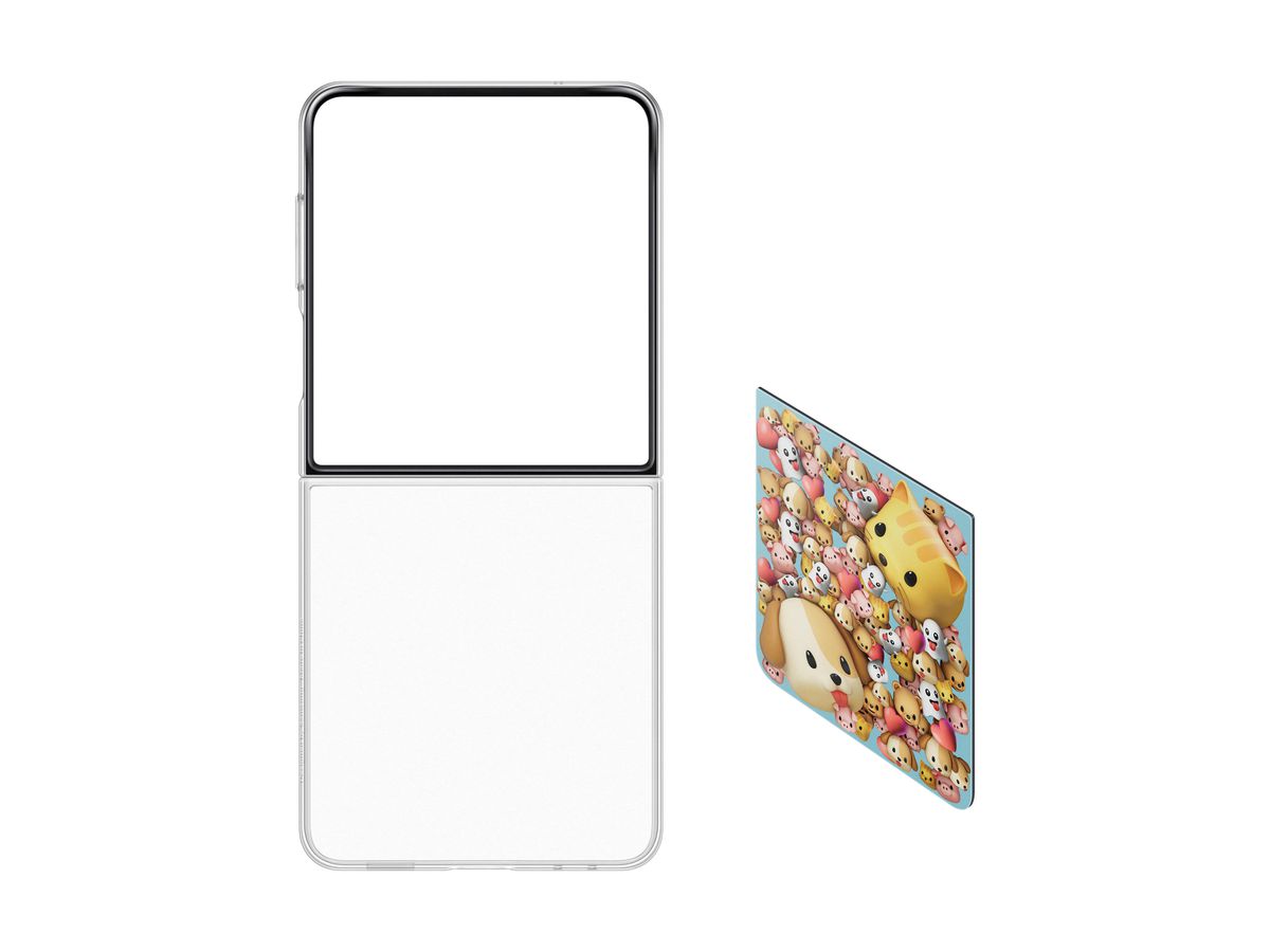Samsung Flip 7 Flipsuit Case Transparent