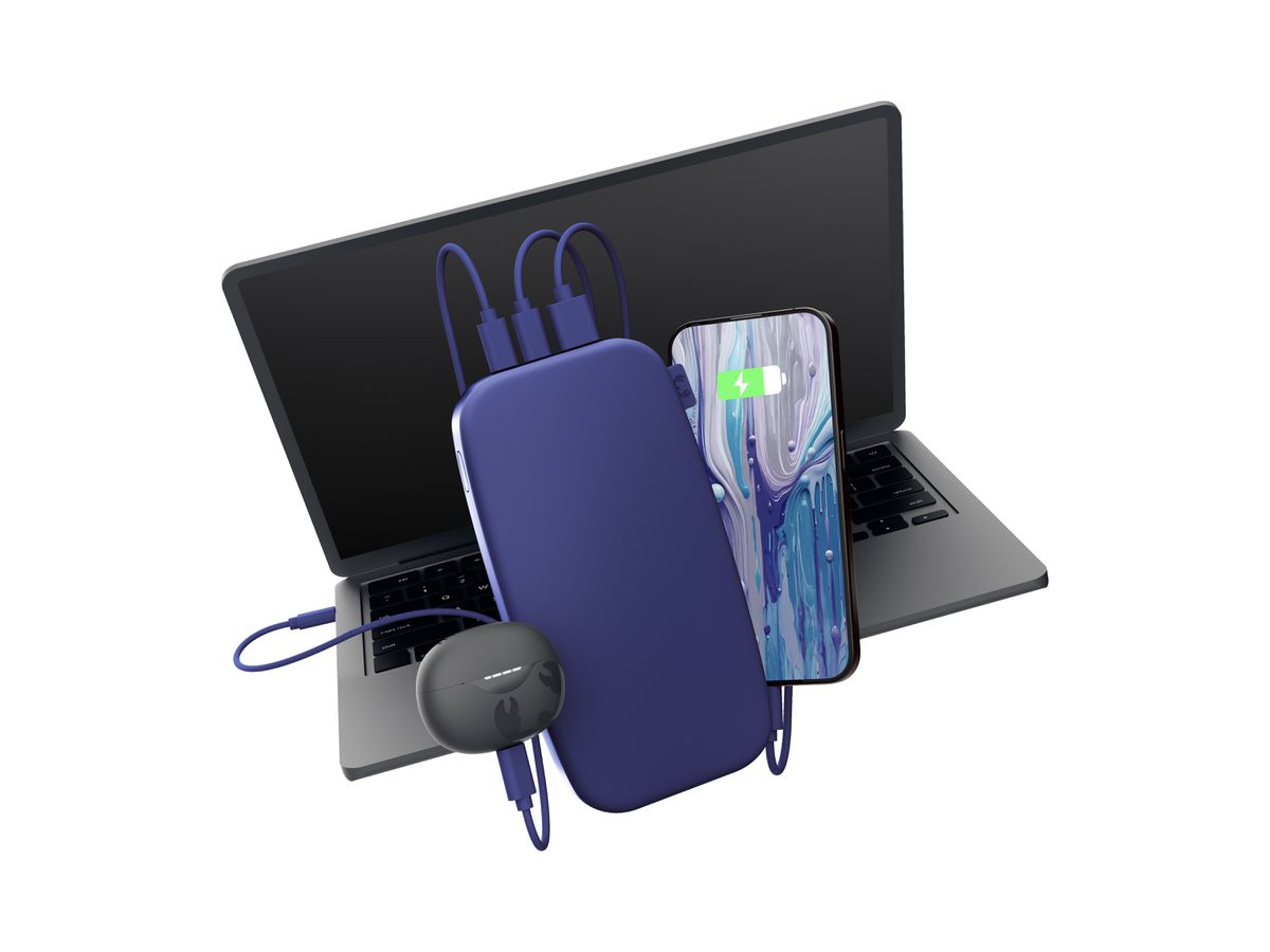 Fresh 'n Rebel Powerbank 27000 mAh Blue