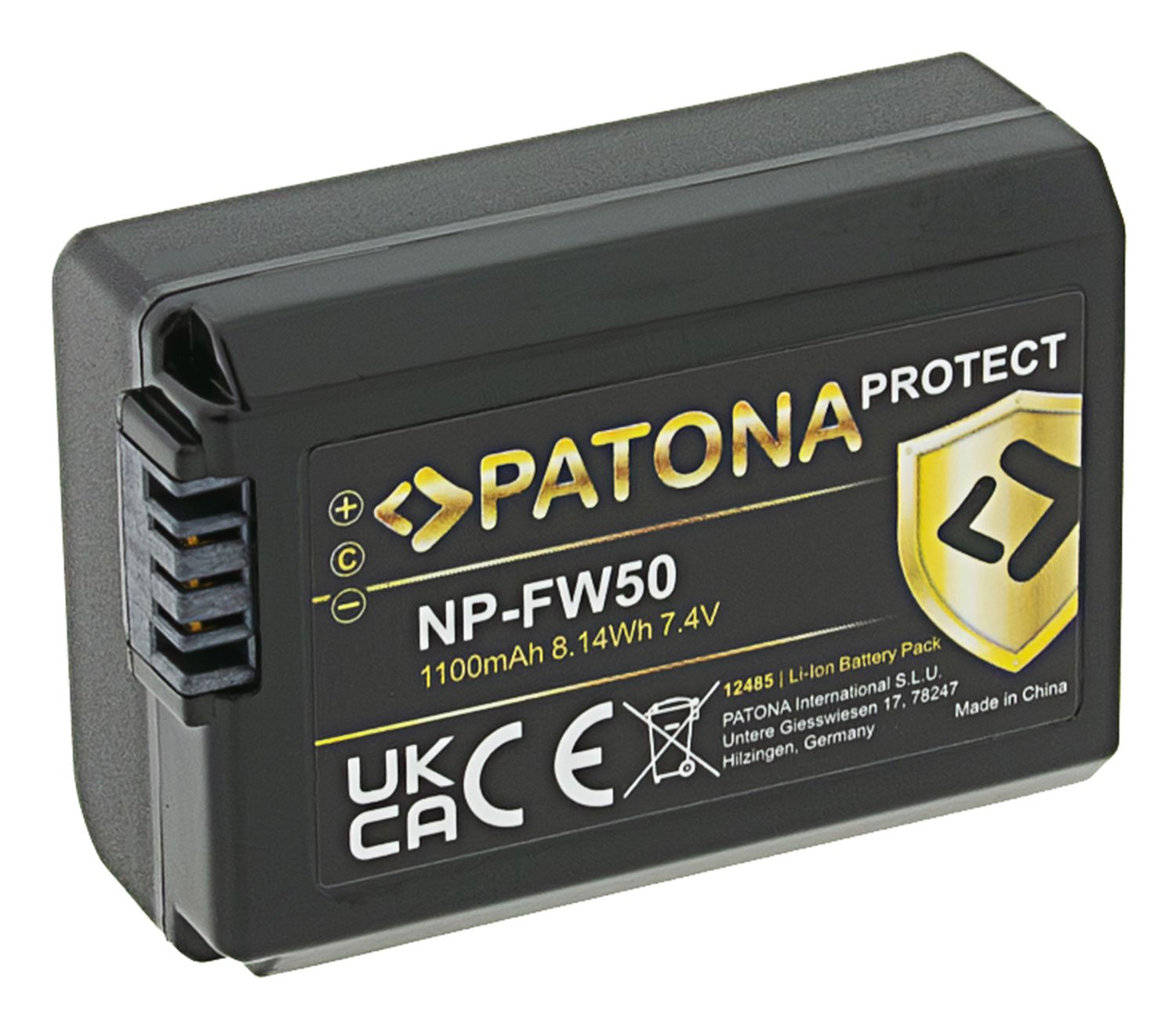 Patona Protect Batterie Sony NP-FW50