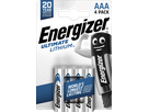 Energizer AAA/L92 Ultimate Lithium 4-P.