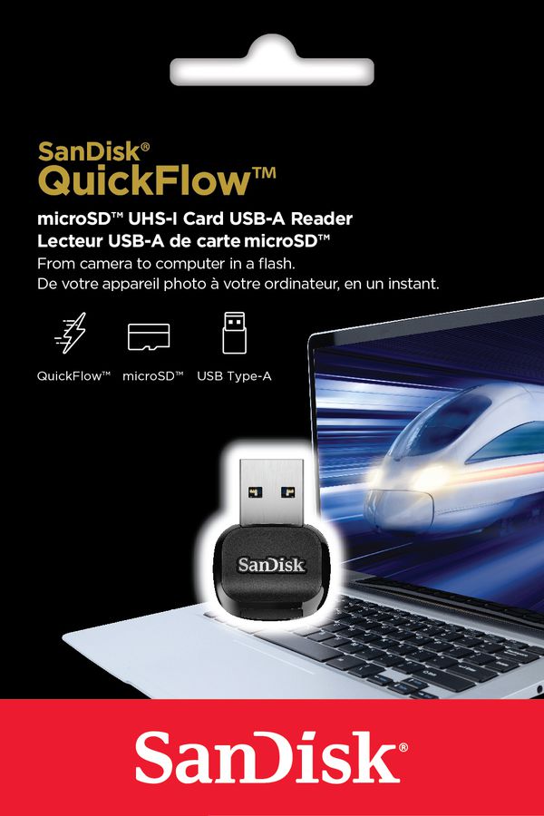 SanDisk QuickFlow microSD Card Reader