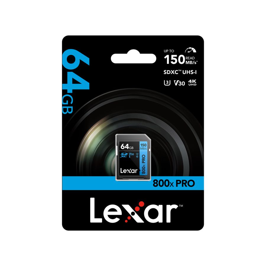 Lexar 800x UHS-I SDXC 64GB Blue