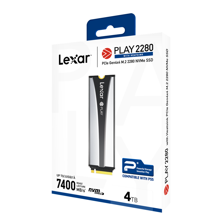 Lexar PLAY 2280 SSD 4TB Gen4x4