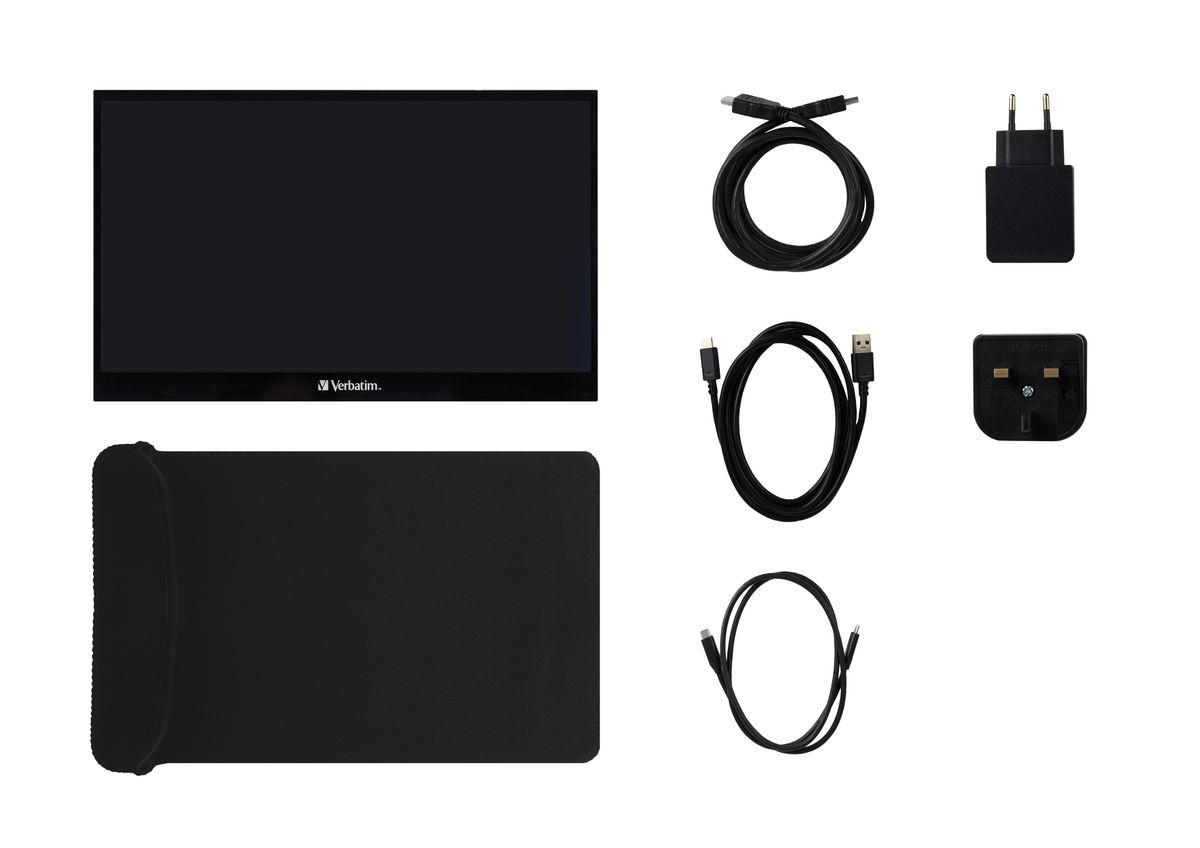 Verbatim Port. Touchscreen Monitor 17.3"
