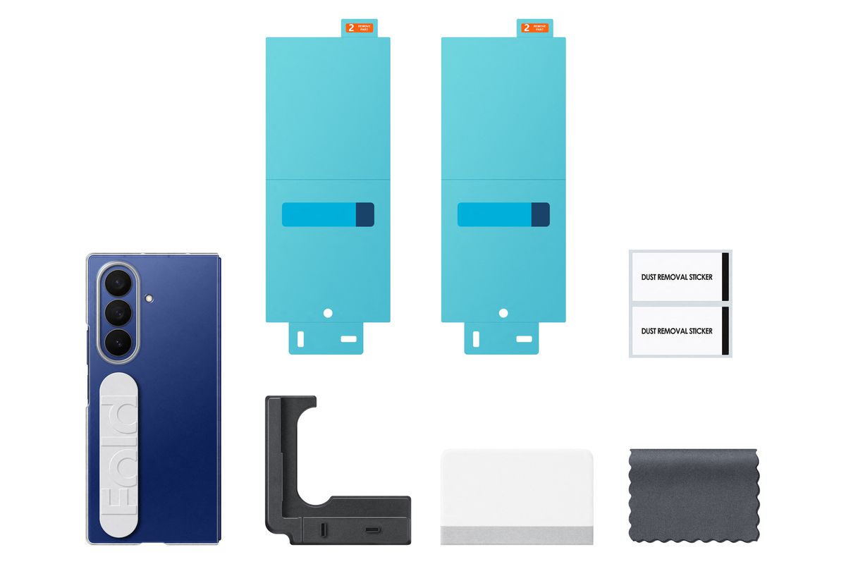 Samsung Fold 7 Clear Grip Case