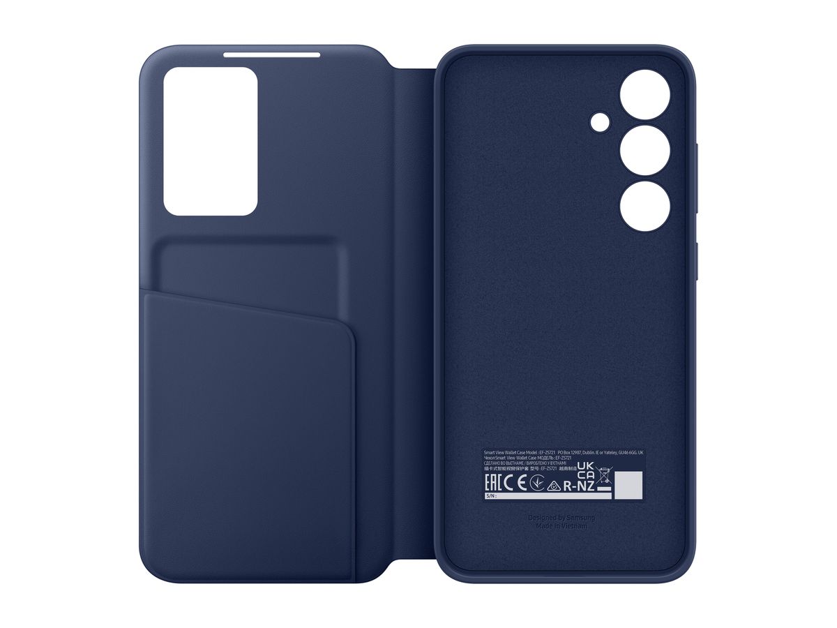 Samsung S24 FE Wallet Case Blue