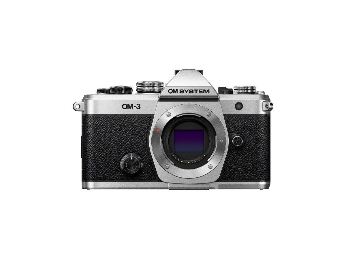 OM System OM-3 body silver