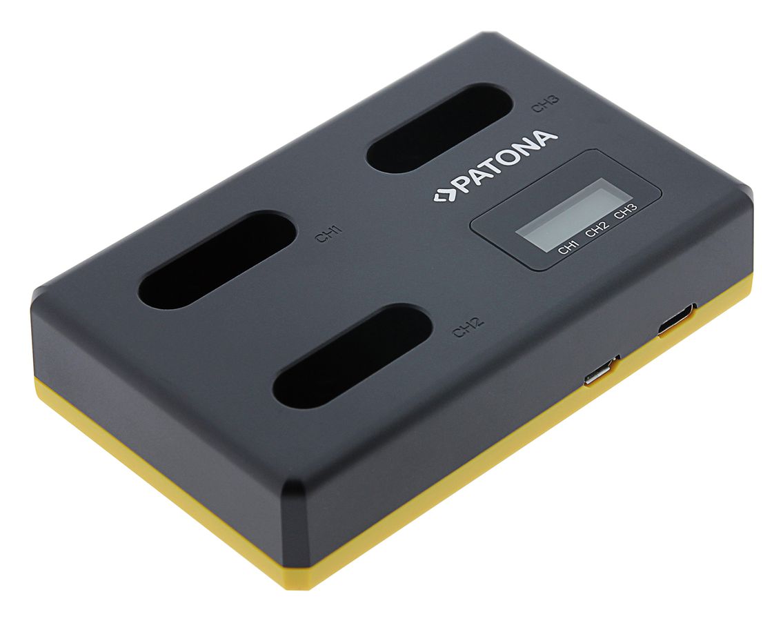 Patona Chargeur Triple Sony USB NP-BX1