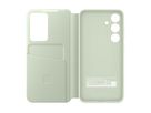 Samsung S24 Smart View Wallet Case Green
