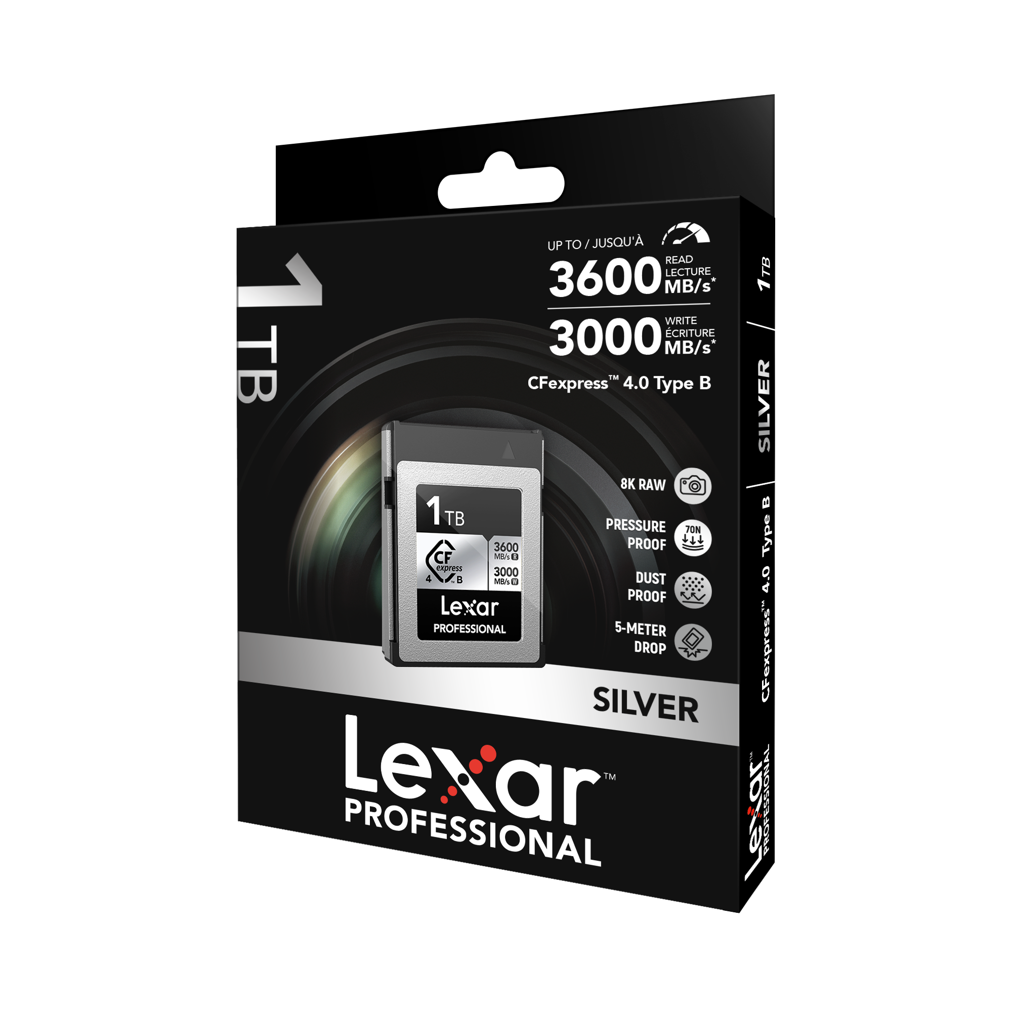 Lexar 3600MB/s CFexpress B 1TB Silver
