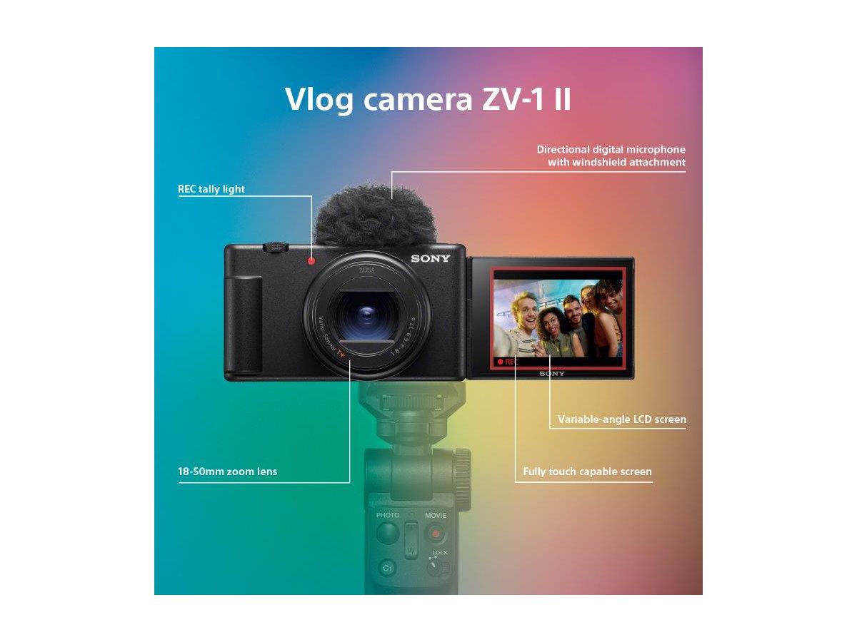 Sony Vlog Camera ZV1 Mark II 4K