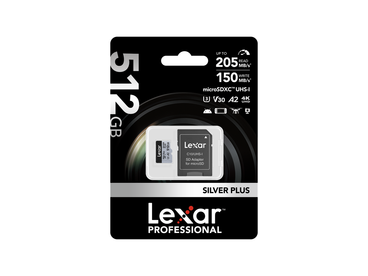 Lexar micro SDXC Silver Plus 512GB