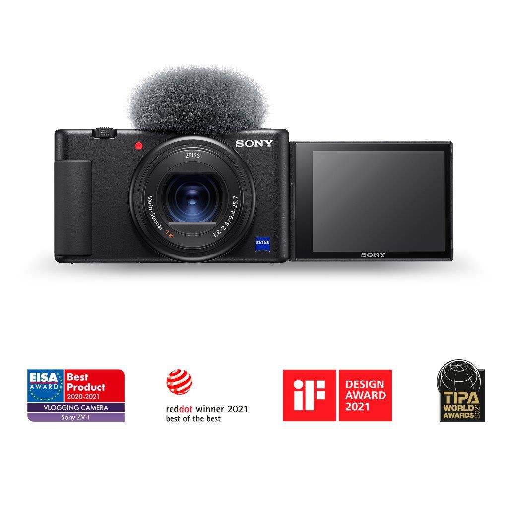 Sony ZV-1A Vlog Camera black 4K