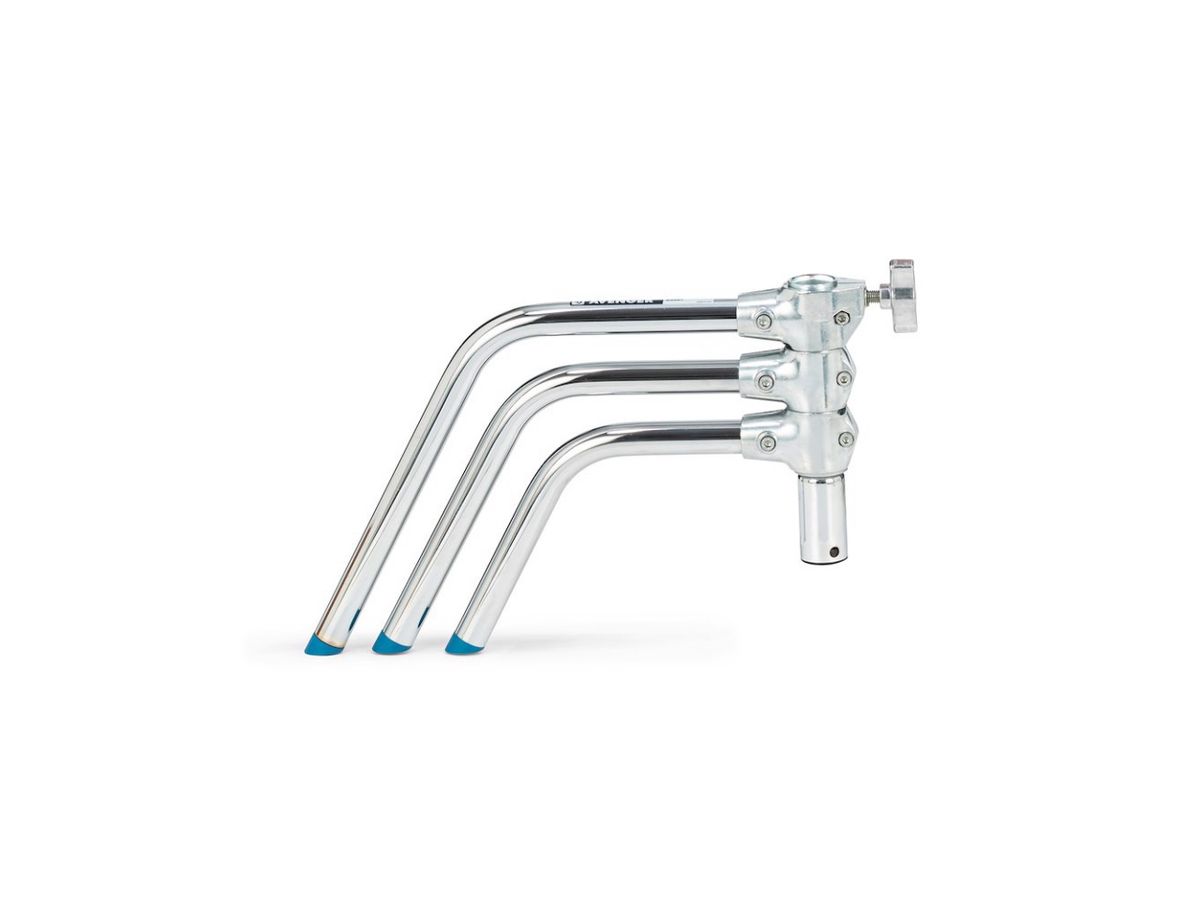 Avenger C-Stand Turtle Base 27cm Silver