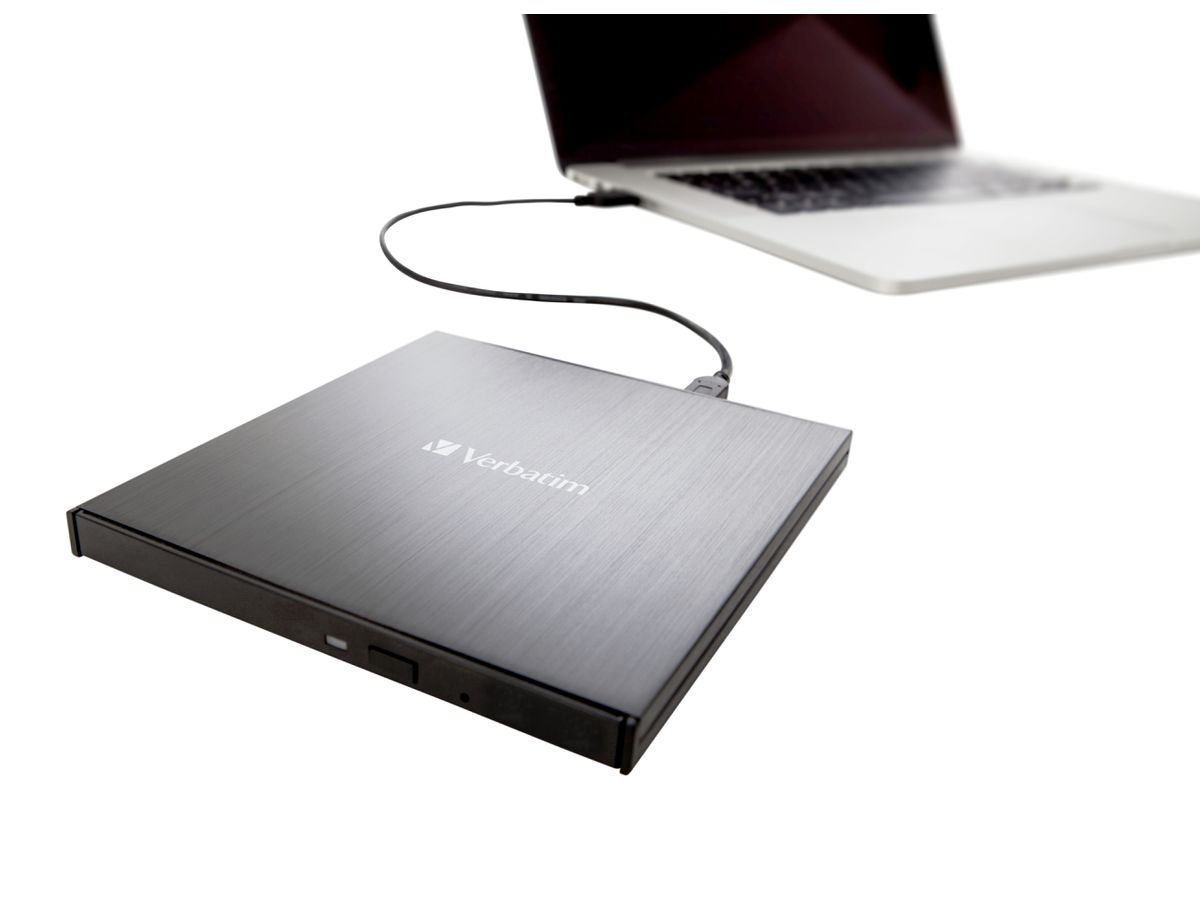Verbatim Slimline Blu-ray Writer 4K USBC