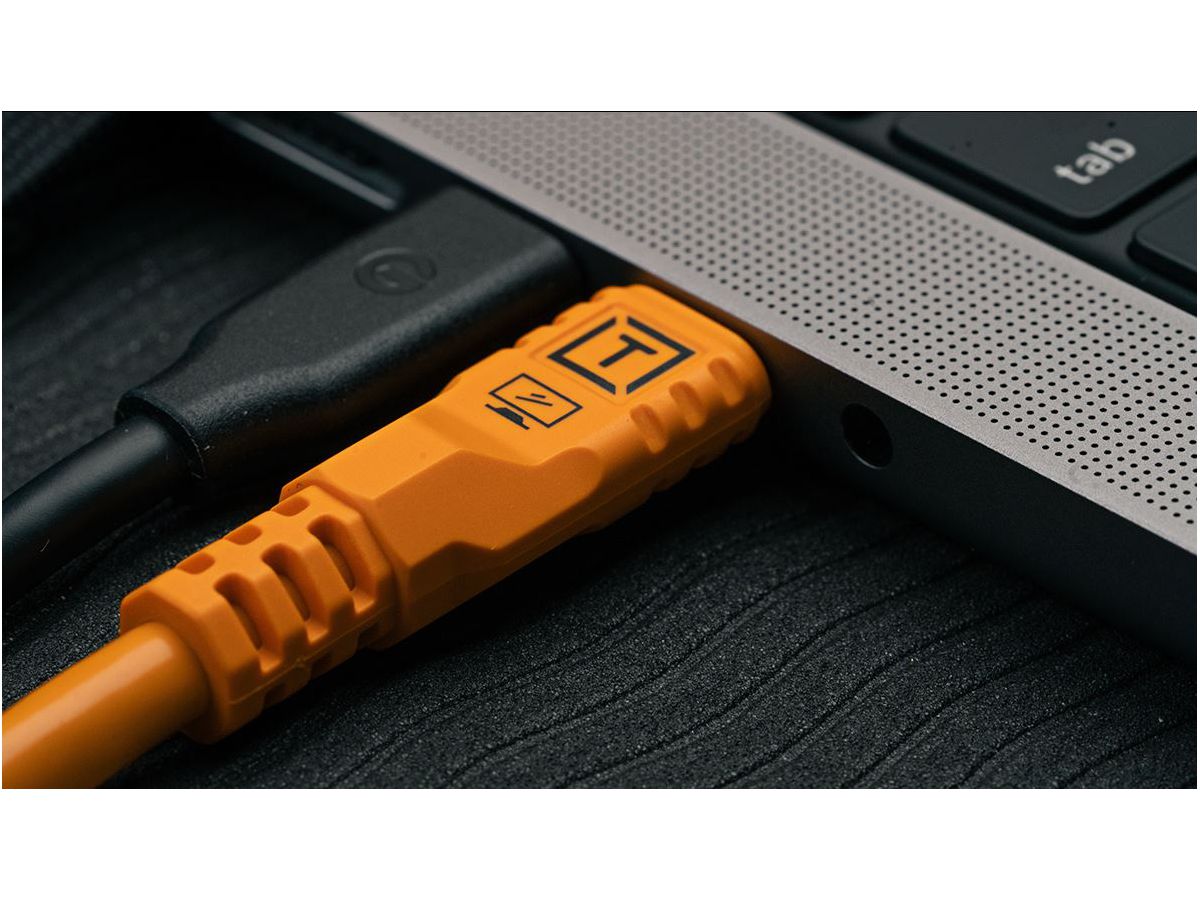 TetherPro Optima 10G USB-C 9.4m Str Org