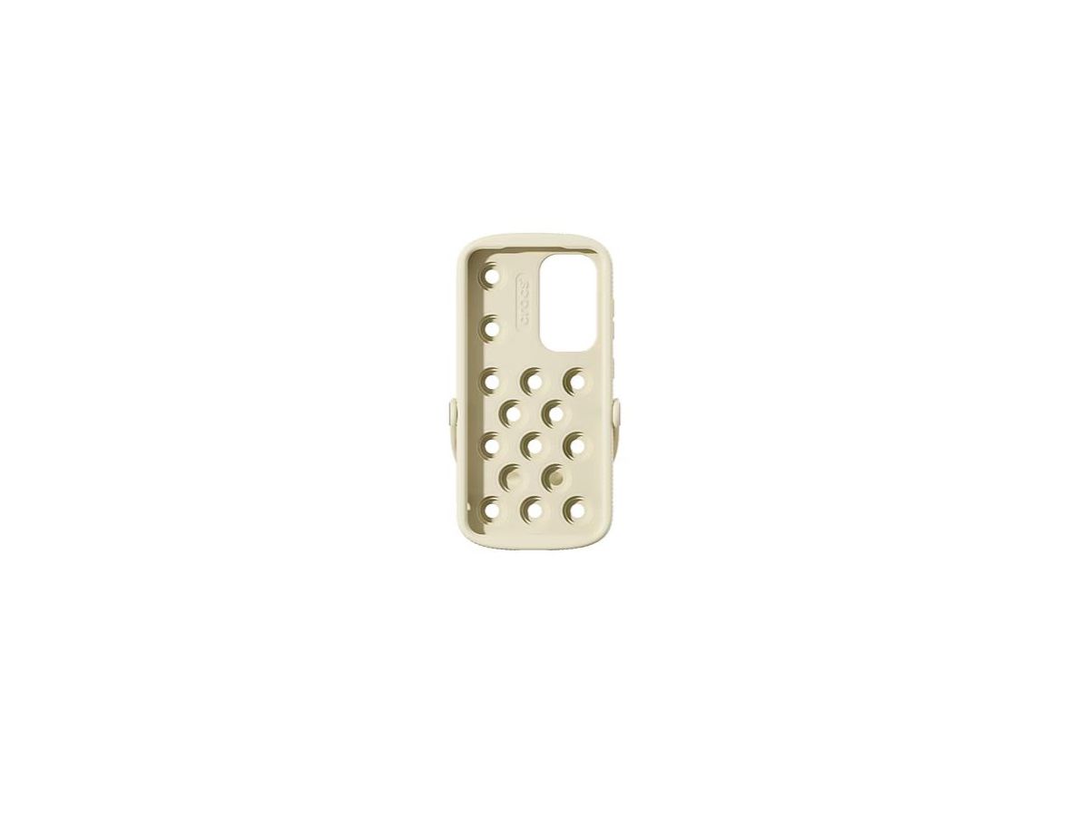 Samsung S25 Crocs Case Beige