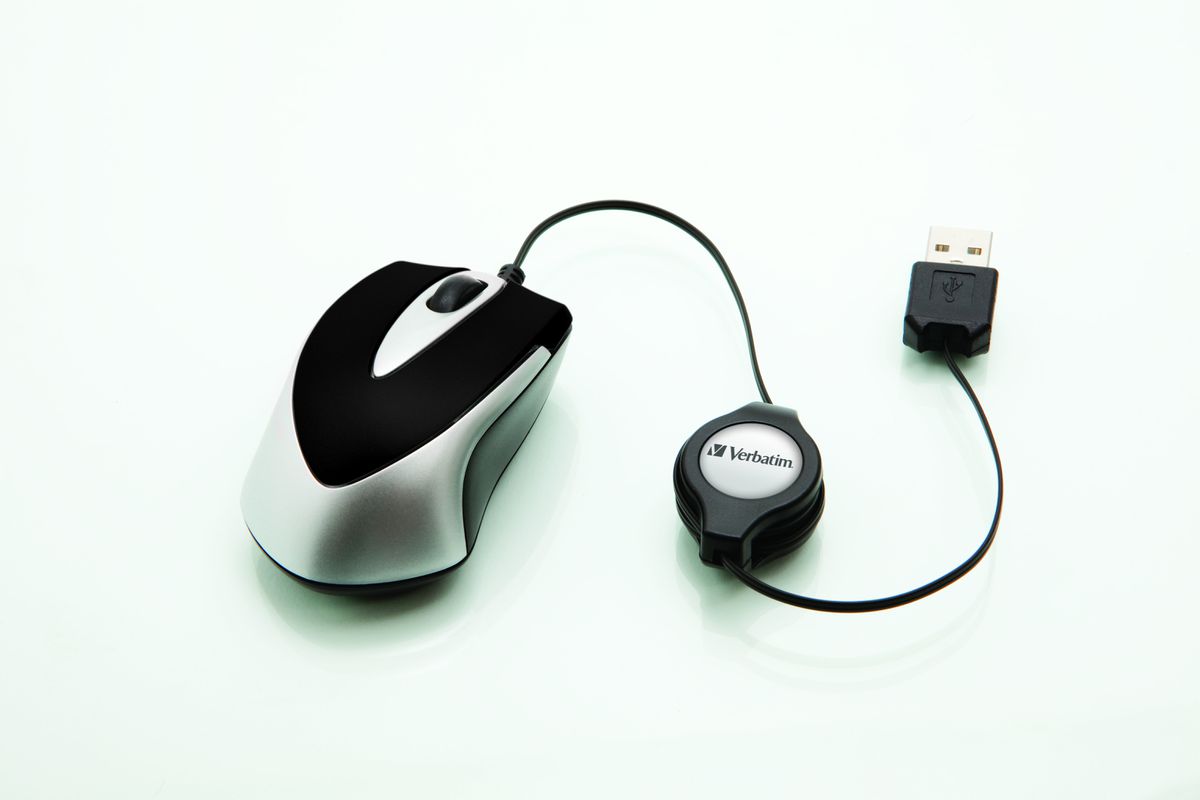 Verbatim Go Mini Travel Mouse Black