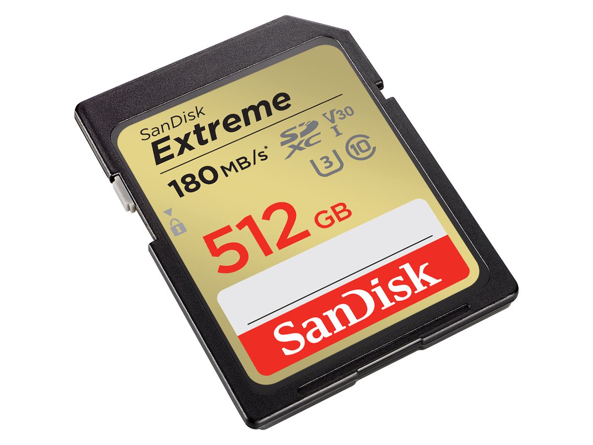 SanDisk Extreme 180MB/s SDXC 512GB