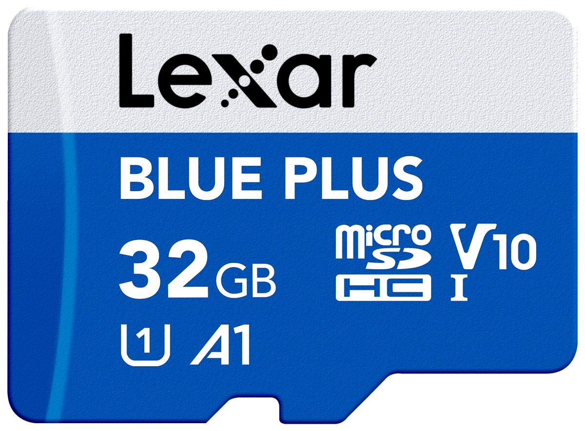 Lexar microSDHC 100MB/s Blue Plus 32GB