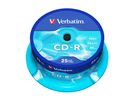Verbatim CD-R Spindle 700MB 52x 25 Pack