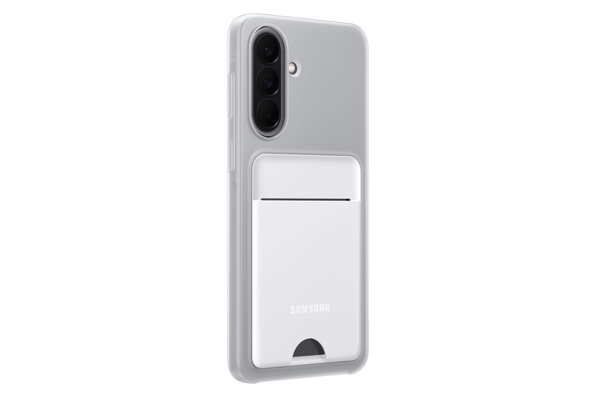 Samsung A57 Card Slot Case Light Gray
