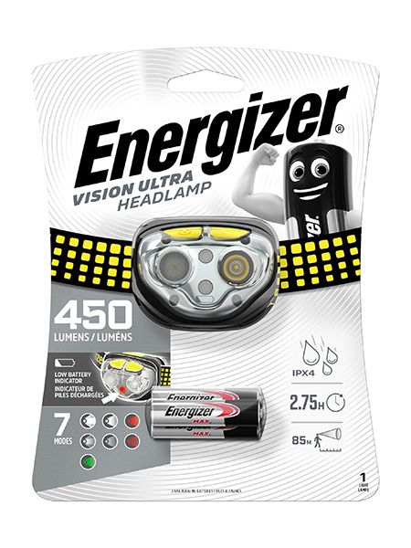 Energizer lampe frontale Vision Ultra