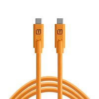 TetherPro USB-C to USB-C 4.6m Orange