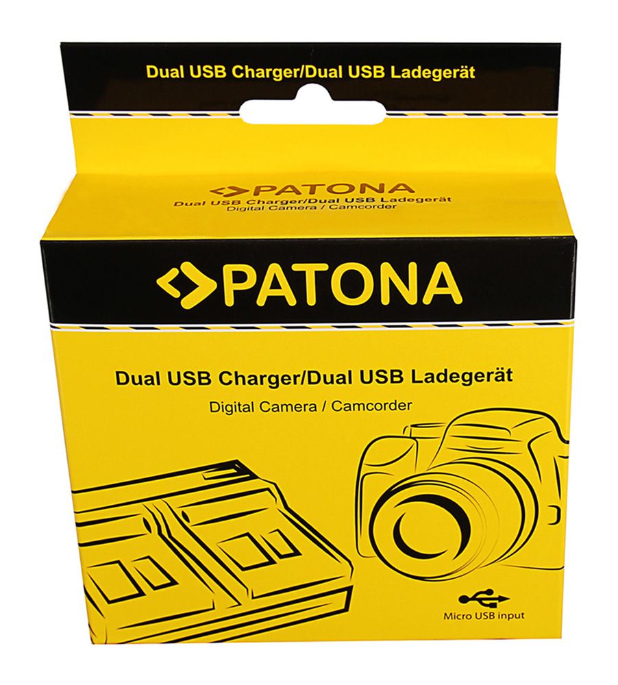 Patona Chargeur Dual USB Canon LP-E5