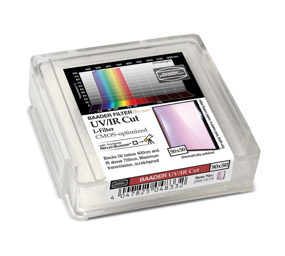Baader UV/IR Cut / L-Filter 50x50mm
